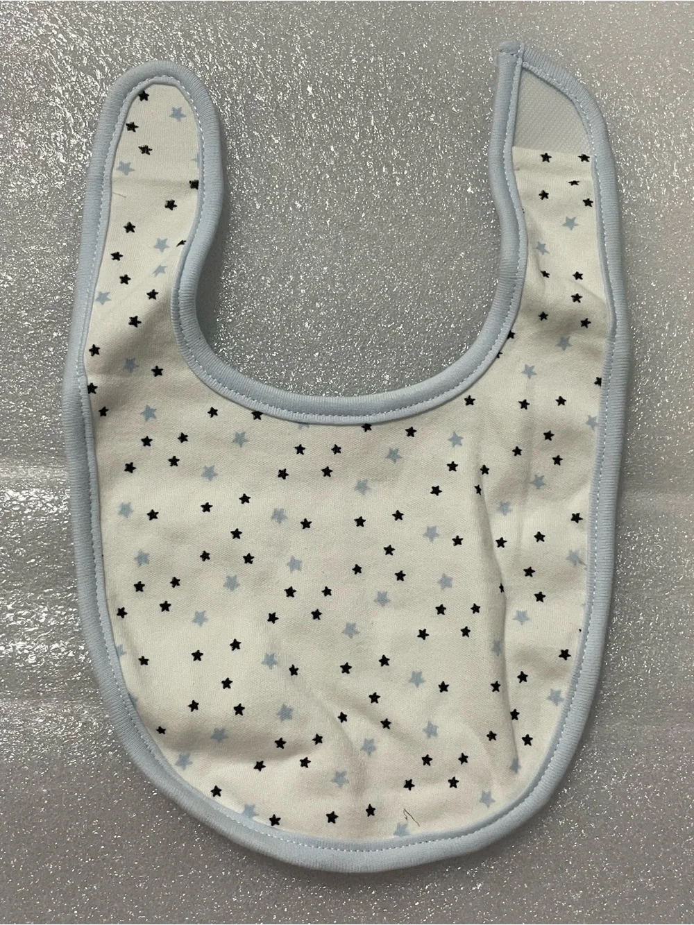 Multiples Baby Bib Set - Light Blue, Green, Red, White, Black